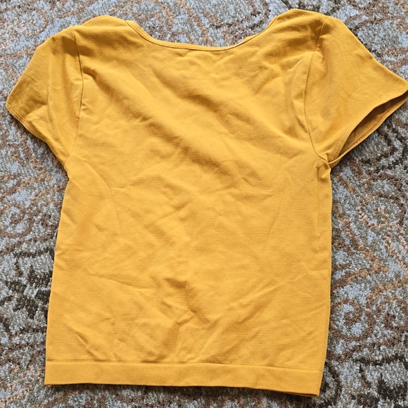 Yellow Women's Top - Picture 2 of 3